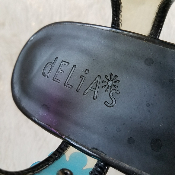 DELiA*s by Dolls Kill Petal Pixie PVC Heels - Picture 12 of 13